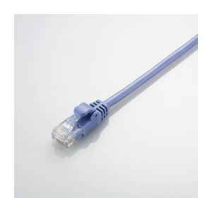 （まとめ）エレコム Gigabit やわらかLANケーブル（Cat6準拠） LD-GPY／BU1【×10セット】（代引不可）