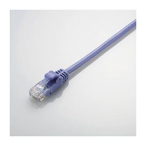 （まとめ）エレコム Gigabit やわらかLANケーブル（Cat6準拠） LD-GPY／BU10【×3セット】（代引不可）の通販は