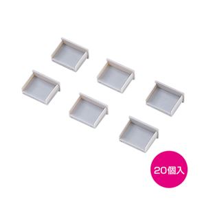 （まとめ）サンワサプライ USBコネクタキャップ（20個入り） TK-UCAP2-20【×3セット】（代引不可）の通販は 5,294円
