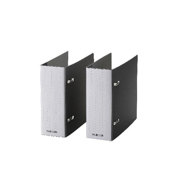 （まとめ）エレコム DVD・CD不織布ケース専用ファイル（2冊入り） CCD-B02WBK【×10セット】（代引不可）
