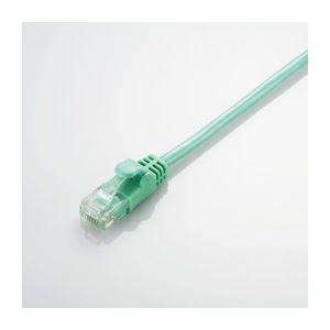 （まとめ）エレコム Gigabit やわらかLANケーブル（Cat6準拠） LD-GPY／G1【×10セット】（代引不可）