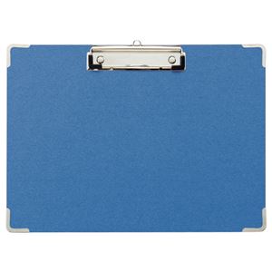 （まとめ） TANOSEE 用箋挟 A4ヨコ ブルー 1枚 【×20セット】（代引不可）の通販は 6,070円
