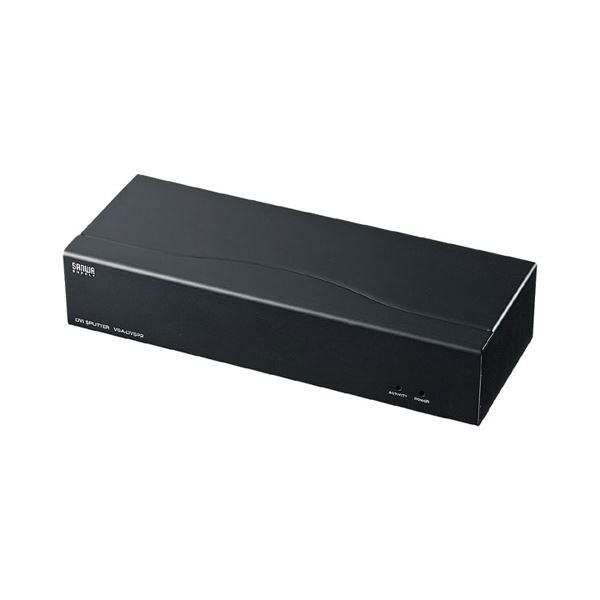 サンワサプライ フルHD対応DVIディスプレイ分配器(2分配) VGA-DVSP2（代引不可）