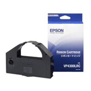 お得セット×5) EPSON(エプソン) リボンカートリッジ VP4300LRC 黒