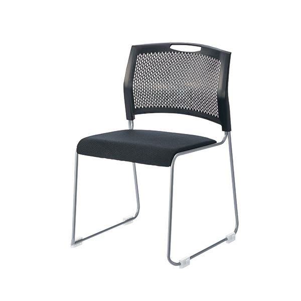ジョインテックス 会議イス FRS-10 BK ブラック（代引不可）