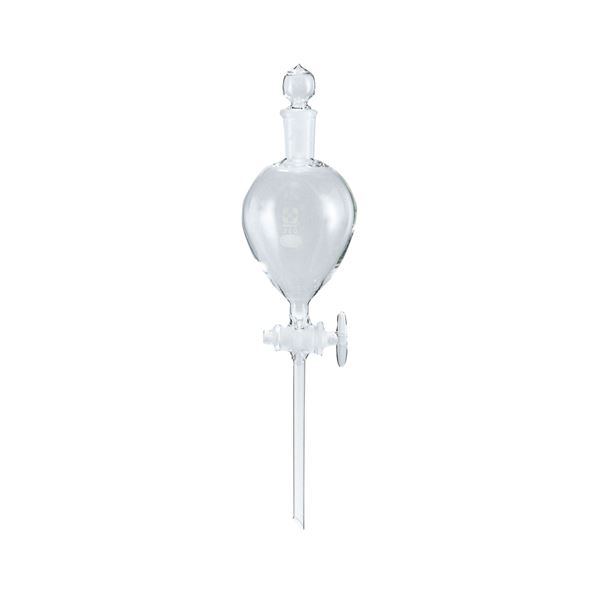 【柴田科学】分液ロート ガラスコック付 200mL（代引不可）の通販は