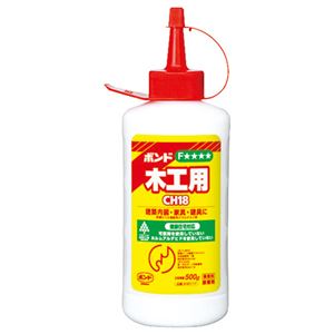 （まとめ） コニシ 木工用ボンド CH18 500g #40117 1本 【×10セット】（代引不可）