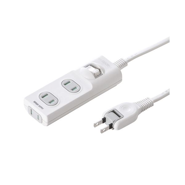 (まとめ)サンワサプライ 火災予防安全タップ TAP-TSH33SWN【×3セット】（代引不可） 7,463円