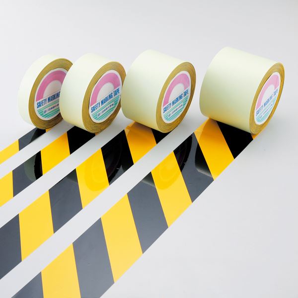 ガードテープ GT-252TR ■カラー：黄/黒 25mm幅（代引不可）