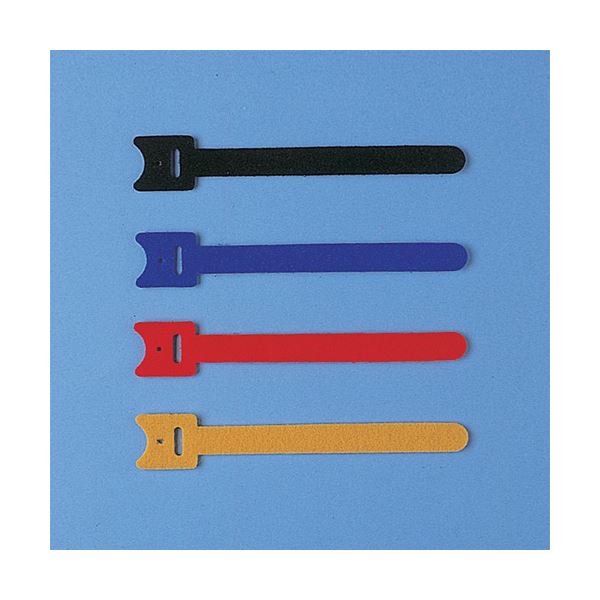 （まとめ）サンワサプライ ケーブルタイ（面ファスナー） CA-MF1SETN【×10セット】（代引不可）の通販は 5,822円