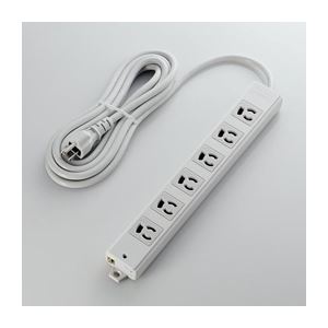 エレコム EU RoHS指令準拠 二重構造工事用タップ T-WRM3630LG/RS（代引不可）