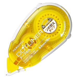 （まとめ） コクヨ テープのり ドットライナー 貼ってはがせるタイプ 本体 8.4mm×16m タ-DM401N-08 1個 【×15セット】（代引不可）の通販は 6,641円