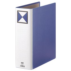 （まとめ） TANOSEE 両開きパイプ式ファイル A4タテ 800枚収容 背幅96mm 青 1冊 【×5セット】（代引不可）の通販は