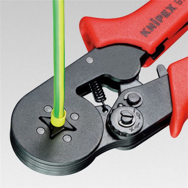 KNIPEX（クニペックス）9753-04 ワイヤーエンドスリーブ圧着ペンチ （SB）（代引不可）