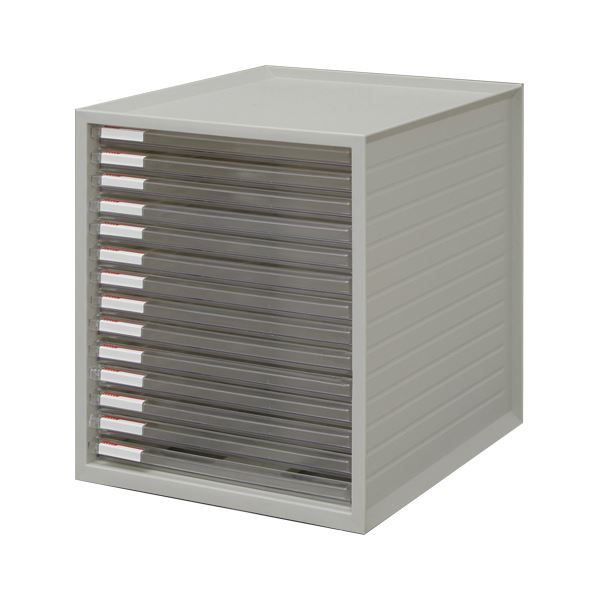 アイリスオーヤマレターケース A4 14段 ホワイト LCE-14S（代引不可）の通販は 6,026円