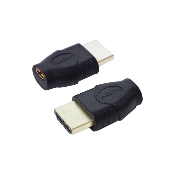 （まとめ）変換名人 変換プラグ HDMI（オス）→microHDMI（メス） HDMIA-MCBG【×10セット】（代引不可）
