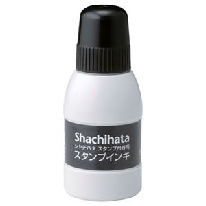 （まとめ） シャチハタ スタンプ台専用補充インキ 40ml 黒 SGN-40-K 1個 【×10セット】（代引不可）