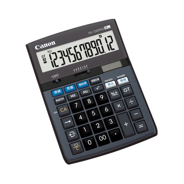 （まとめ） キャノン Canon 千万単位シリーズ HS-1220TSG 12桁 卓上タイプ 5576B001 1台 【×2セット】（代引不可）の通販は 7,744円