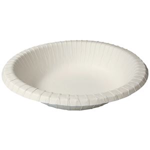 （まとめ） ペーパーウエア ナチュラルパルプボウル 18cm NB-18 1パック（50枚） 【×4セット】（代引不可）