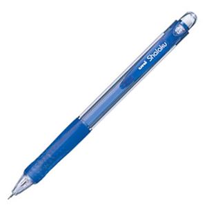 （まとめ） 三菱鉛筆 シャープ SHARPペンシル VERYシャ楽 0.5mm （軸色 透明青） M5100T.33 1本 【×60セット】（代引不可）