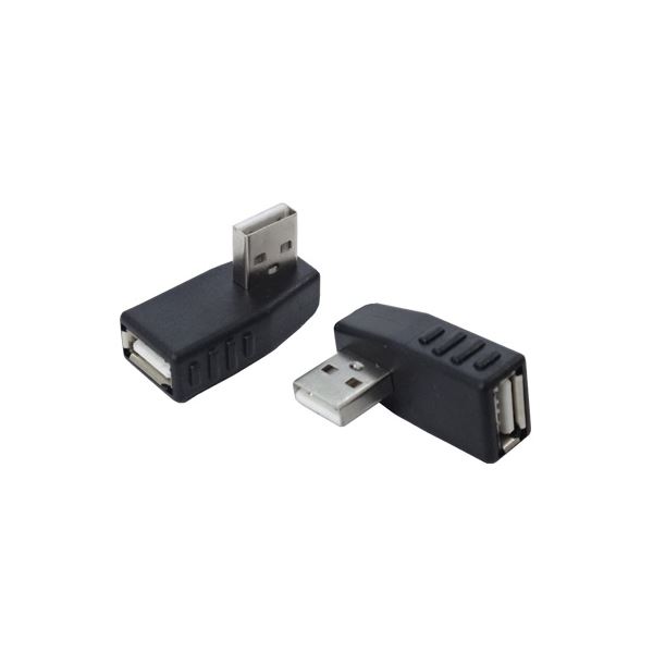 （まとめ）変換名人 変換プラグ USB A 左L型 USBA-LL【×20セット】（代引不可）