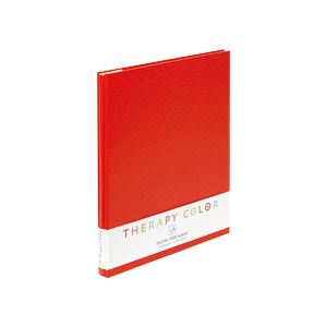 (業務用セット) セラピーカラー デジタルフリーアルバム 写真 A4／N TCAF-A4／N-ER エナジーレッド【×5セット】（代引不可）