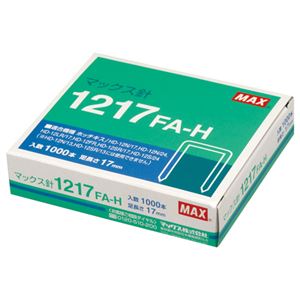 （まとめ） マックス ホッチキス針 大型12号シリーズ 100本連結×10個入 1217FA-H 1箱 【×10セット】（代引不可）_1