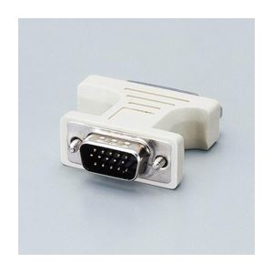 （まとめ）エレコム ディスプレイ変換アダプタ AD-DVFTD15M【×5セット】（代引不可）