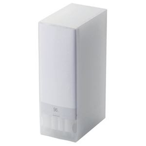 （まとめ） エレコム DVD／CD用ディスクファイル 96枚収納 クリア CCD-FS96CR 1個 【×5セット】（代引不可）の通販は