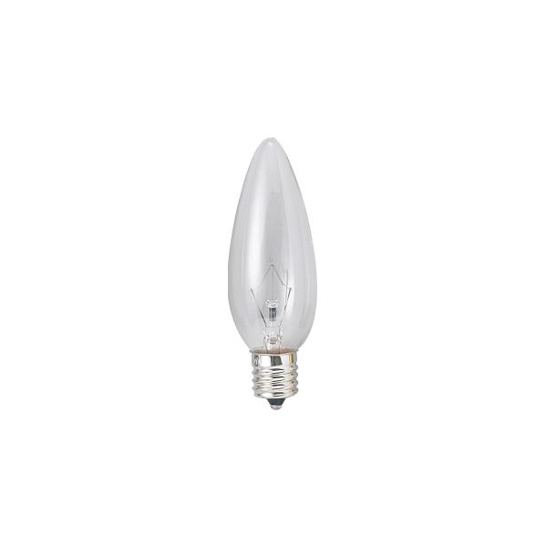 (まとめ)YAZAWA シャンデリア球 C32 E14 25W クリア C321425C【×20セット】（代引不可）