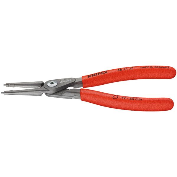 KNIPEX（クニペックス）4811-J4 穴用精密スナップリングプライヤー 直（SB）（代引不可）