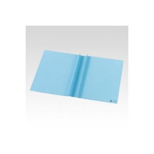 （業務用セット） クラウンエィナーファイル樹脂ハトメ A4判タテ型（背幅10-110mm） CR-AN1410-BL 青 1冊入 【×10セット】（代引不可）の通販は 5,356円