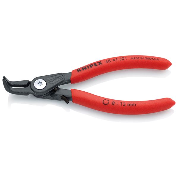 KNIPEX（クニペックス）4841-J01 穴用精密スナップリングプライヤー 曲（ストッハ（代引不可）