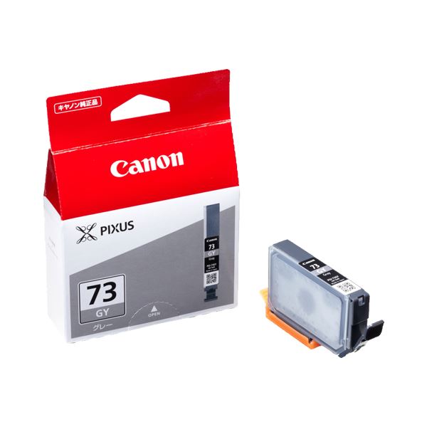 （まとめ） キャノン Canon インクタンク PGI-73GY グレー 6399B001 1個 【×5セット】（代引不可）の通販はその他プリンター・インク