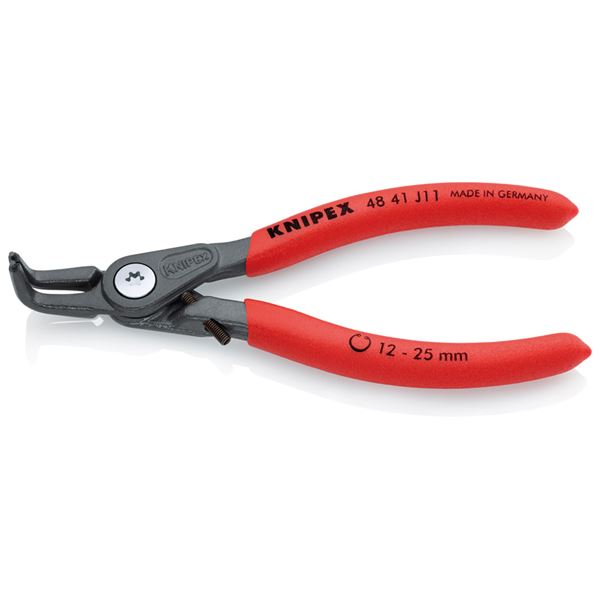 KNIPEX（クニペックス）4841-J11 穴用精密スナップリングプライヤー 曲（ストッハ（代引不可）