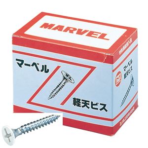 （まとめ）軽天ビス/ネジ フレキヘッド（白頭） K-25FC 1000本入 マーベル 【×2セット】（代引不可）