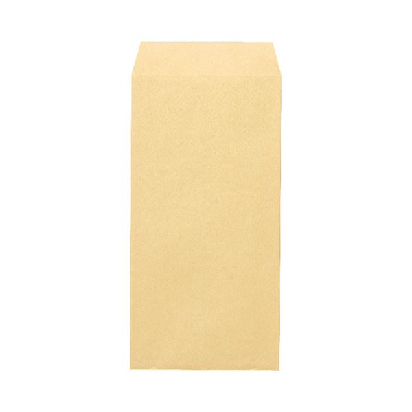 （まとめ） ピース 再生クラフト封筒（薄手タイプ） 長3 50g／m2 〒枠なし 480-80 1箱（1000枚） 【×2セット】（代引不可）
