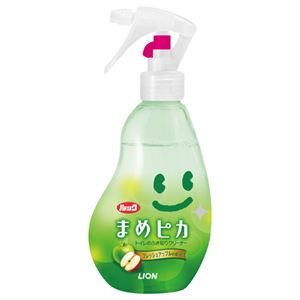 （まとめ） ライオン ルック まめピカ トイレのふき取りクリーナー 本体 210ml 1本 【×10セット】（代引不可）の通販は