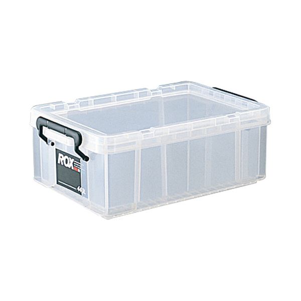 （まとめ） 天馬 ロックス 440S W300×D440×H165mm クリア 1個 【×2セット】（代引不可）の通販は 7,942円