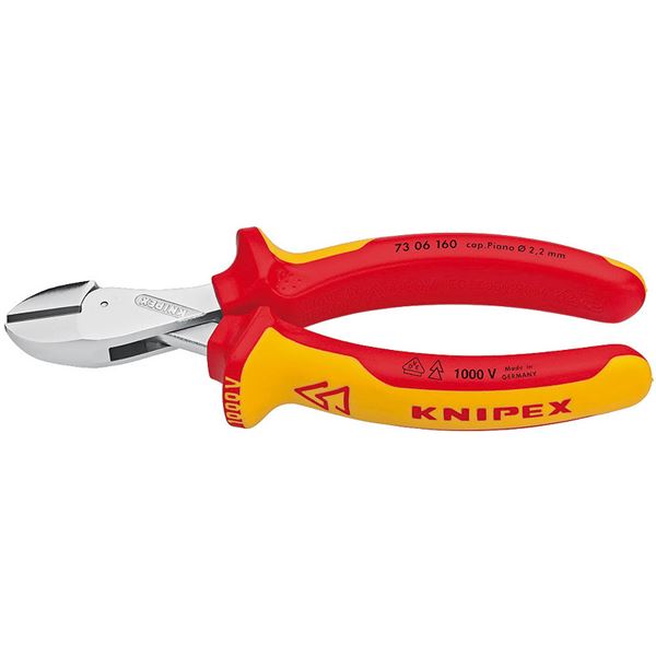 KNIPEX（クニペックス）7306-160 X-CUT 絶縁コンパクトニッパー （SB）（代引不可）