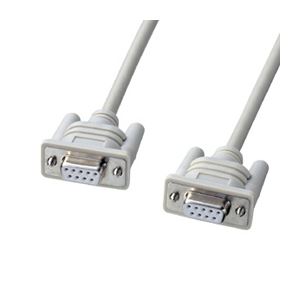 （まとめ）サンワサプライ エコRS-232Cケーブル（3m） KR-ECM3【×2セット】（代引不可）の通販は