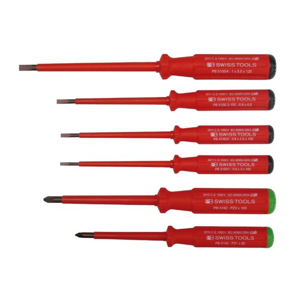 PB SWISS TOOLS 5543 エレクトロ絶縁ドライバーセット（代引不可）の通販は 13,156円