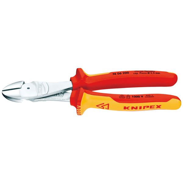KNIPEX（クニペックス）7406-160 絶縁強力斜ニッパー 1000V （SB）（代引不可）