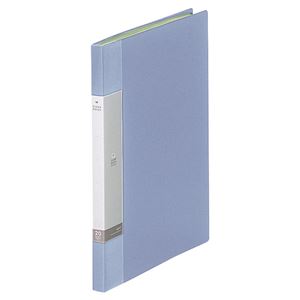 （まとめ） リヒトラブ リクエスト クリヤーブック（クリアブック） A4タテ 20ポケット 背幅16mm 水 G3201-14 1冊 【×20セット】（代引不可）