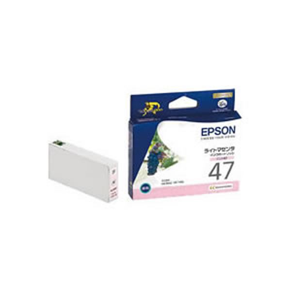 （まとめ）【純正品】EPSON ICLM47 LM【×5セット】（代引不可）
