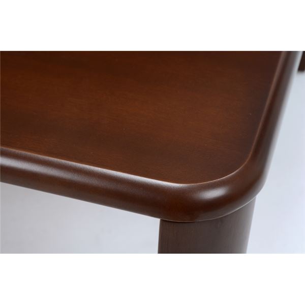 ダークブラウン 木製 長方形ローテーブル サンコウ リビングテーブル ロデオ 幅150cm 長方形 ローテーブル 座卓