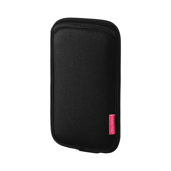 (まとめ)サンワサプライ マルチスマートフォンケース(5.5インチ用) PDA-SPC15BK【×5セット】（代引不可） 7,196円