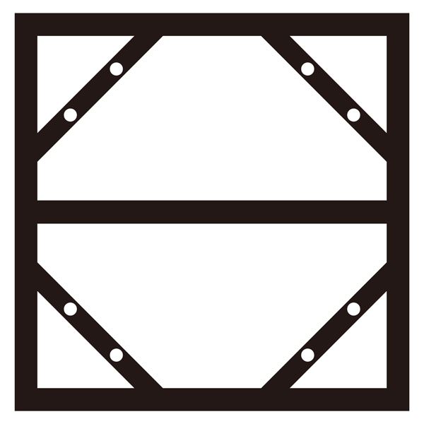 スライドアングル (300×600mm・明治山型用) KHY-2SA（代引不可）
