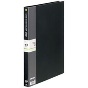 (業務用30セット) テージー 名刺ホルダー NC-302-01 A4S 300名 黒 ×30セット（代引不可）の通販は 20,856円