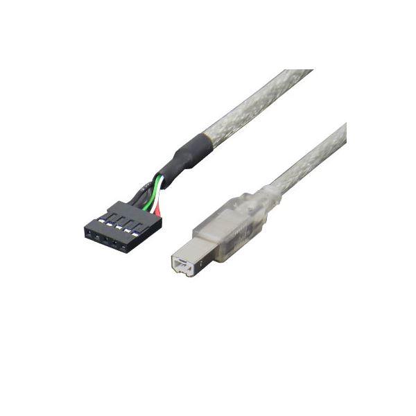 （まとめ）変換名人 ケーブル USB M／B（4P）→B（オス） USBMB-B／CA40【×20セット】（代引不可）